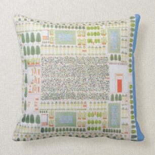 Garden of a High Ranking Egyptian Dignitary, from Cushion