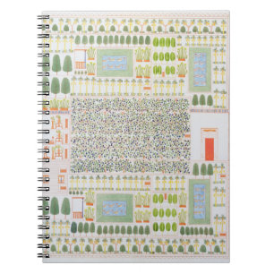 Garden of a High Ranking Egyptian Dignitary, from Spiral Notebook