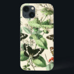 Garden of Butterflies and Flowers iPhone 13 Case<br><div class="desc">A lovely garden scene with butterflies and flowers. Idyllic in its presentation,  this is a great print to put in your home. Order this Vision Studio creation today!</div>