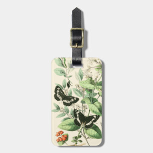 Garden of Butterflies and Flowers Luggage Tag