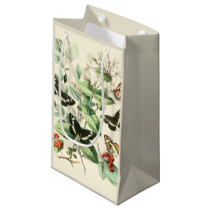 Garden of Butterflies and Flowers Small Gift Bag