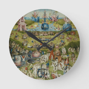 Garden of Earthly Delights, 1490-1500 Round Clock