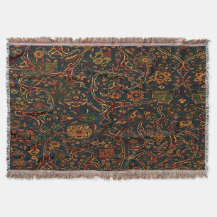 Garden of Echoes Throw Blanket