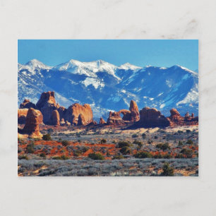 Garden Of Eden At Arches National Park Postcard