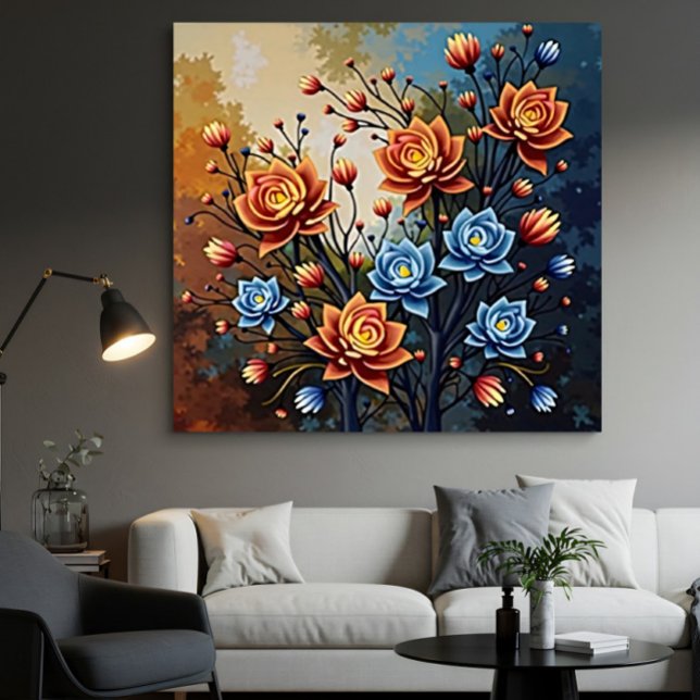 Garden of Eternal Lights Canvas Print (Creator Uploaded)