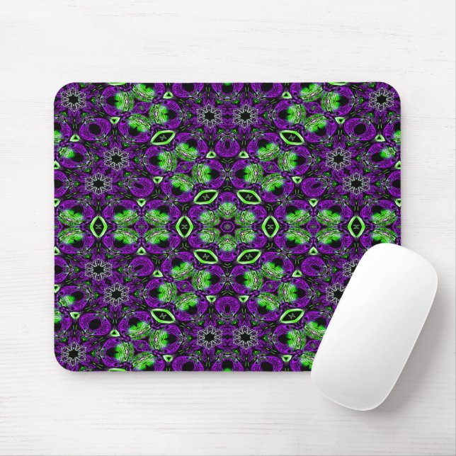 Garden of flowers and butterflies.... mouse pad (With Mouse)