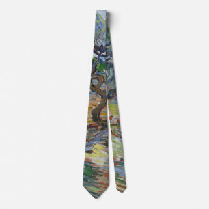 Garden of Gethsemane, Mount of Olives by van Gogh Tie