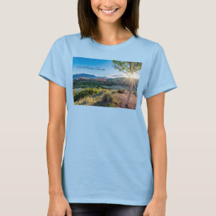 Garden Of Gods Tree Sunburst T-Shirt