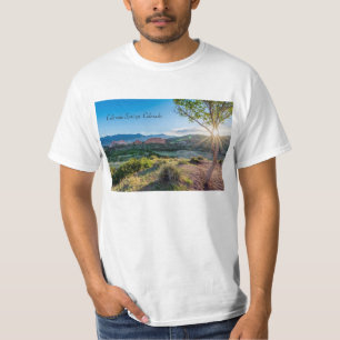 Garden Of Gods Tree Sunburst T-Shirt