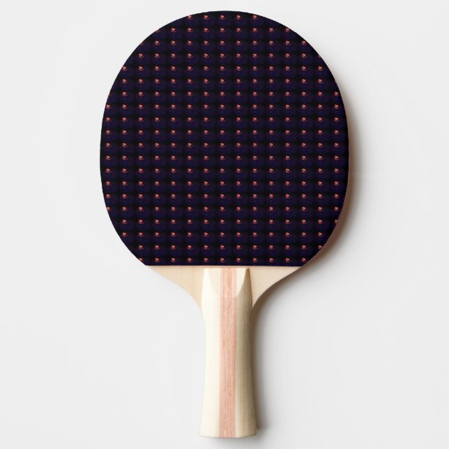 Garden Of Hearts Ping Pong Paddle (Front)