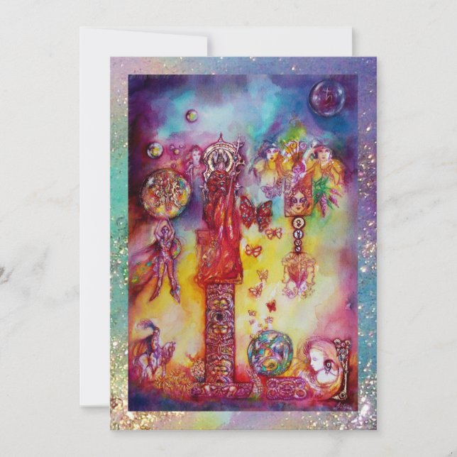 GARDEN OF LOST SHADOWS FAIRIES AND BUTTERFLIES ANNOUNCEMENT (Front)