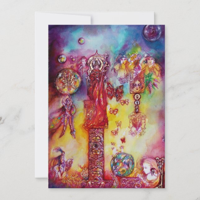 GARDEN OF LOST SHADOWS FAIRIES AND BUTTERFLIES ANNOUNCEMENT (Front)