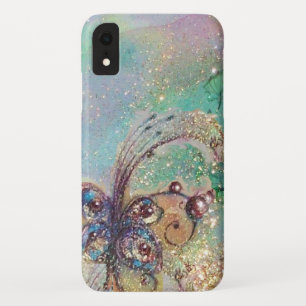 GARDEN OF LOST SHADOWS -MAGIC BUTTERFLY PLANT Blue iPhone XR Case