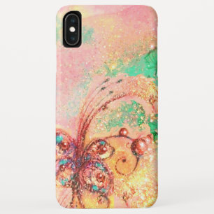 GARDEN OF LOST SHADOWS /MAGIC BUTTERFLY PLANT Pink iPhone XS Max Case