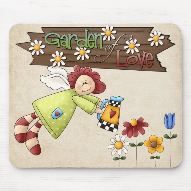 Garden of Love Mousepad (Front)