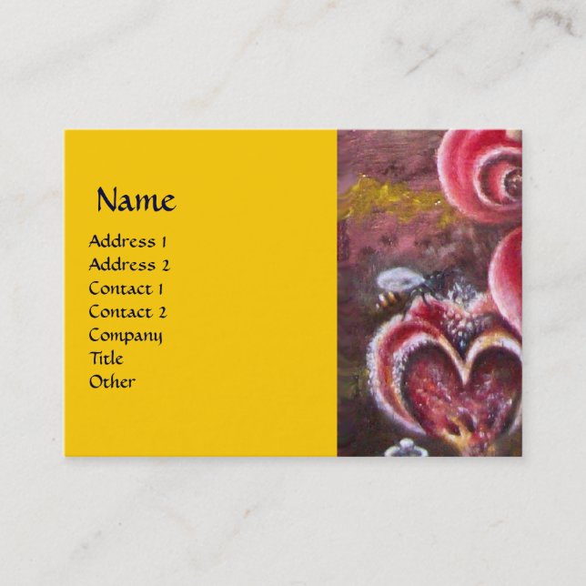 GARDEN OF MELISSA .detail Business Card (Front)