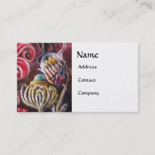 GARDEN OF MELISSA .detail pearl Business Card