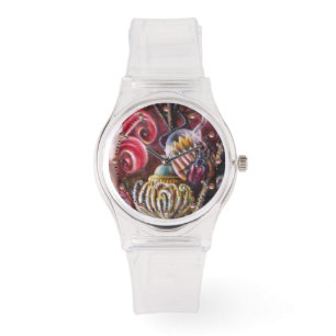 GARDEN OF MELISSA / Magic Flowers With Scarab Watch