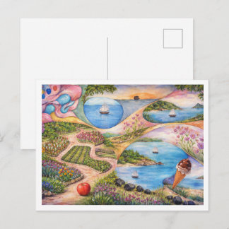 Garden of Paradise Postcard