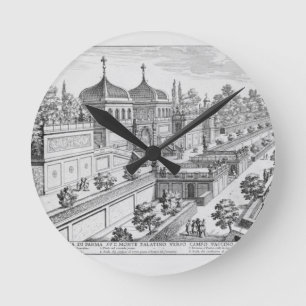 Garden of the Duke of Parma on the Palatine Hill, Round Clock