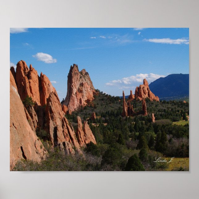 Garden of the Gods Colorado Canvas Print (Front)