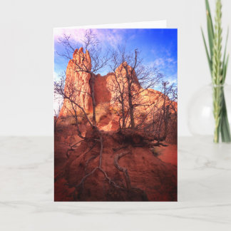 Garden of the Gods Colorado Park Photograph Card