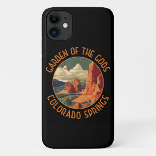 Garden of the Gods Colorado Springs Distressed Cir Case-Mate iPhone Case