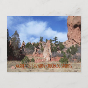 GARDEN OF THE GODS-COLORADO SPRINGS-Post card