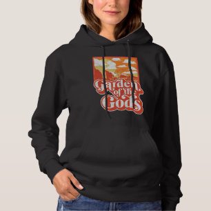 Garden of the Gods Colorado Vintage 80s Climbing G Hoodie