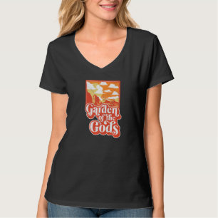 Garden Of The Gods Colorado Vintage 80s Climbing G T-Shirt