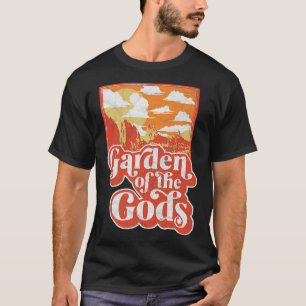 Garden of the Gods Colorado Vintage 80s Climbing G T-Shirt