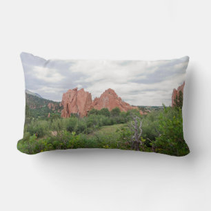 Garden of the Gods Monolith and Plains Lumbar Pill Cushion