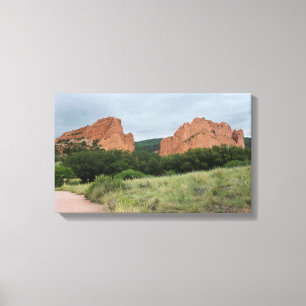 Garden of the Gods Monoliths Along Trail Canvas Print