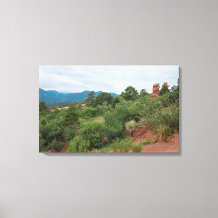 Garden of the Gods Mountains and Hills Canvas Print