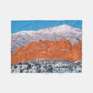 Garden of the Gods   Pikes P[eak, Colorado Fleece Blanket