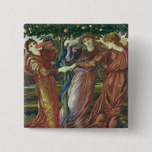 Garden of the Hesperides, 1869-73 15 Cm Square Badge