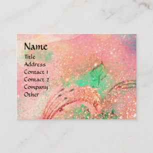 GARDEN OF THE LOST SHADOWS BUTTERFLY MONOGRAM BUSINESS CARD