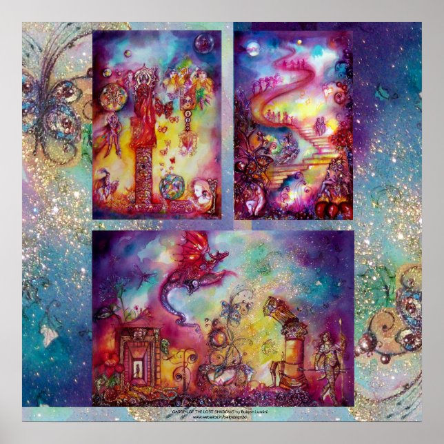 GARDEN OF THE LOST SHADOWS ,colossal size Poster (Front)