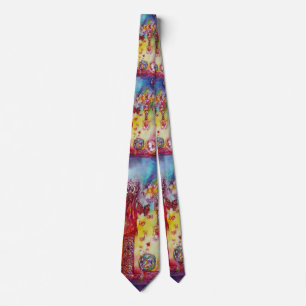 GARDEN OF THE LOST SHADOWS / FAERY AND BUTTERFLIES TIE
