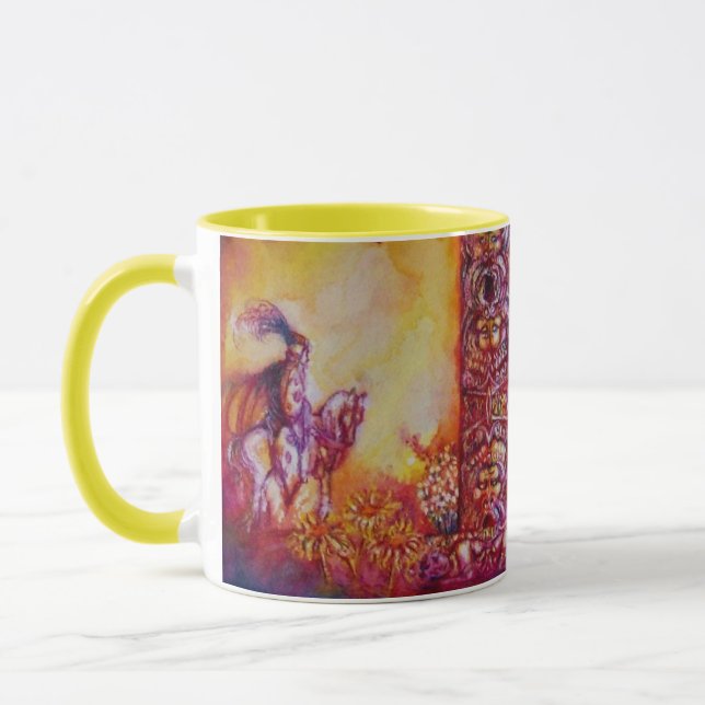 GARDEN OF THE LOST SHADOWS /FAERY AND BUTTERFLY MUG (Left)