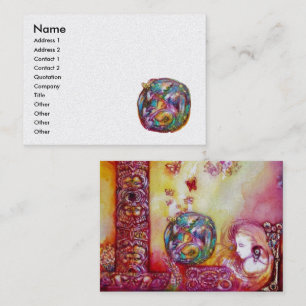 GARDEN OF THE LOST SHADOWS Fairies And Butterflies Business Card
