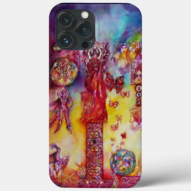 GARDEN OF THE LOST SHADOWS / FAIRY AND BUTTERFLIES Case-Mate iPhone CASE (Back)