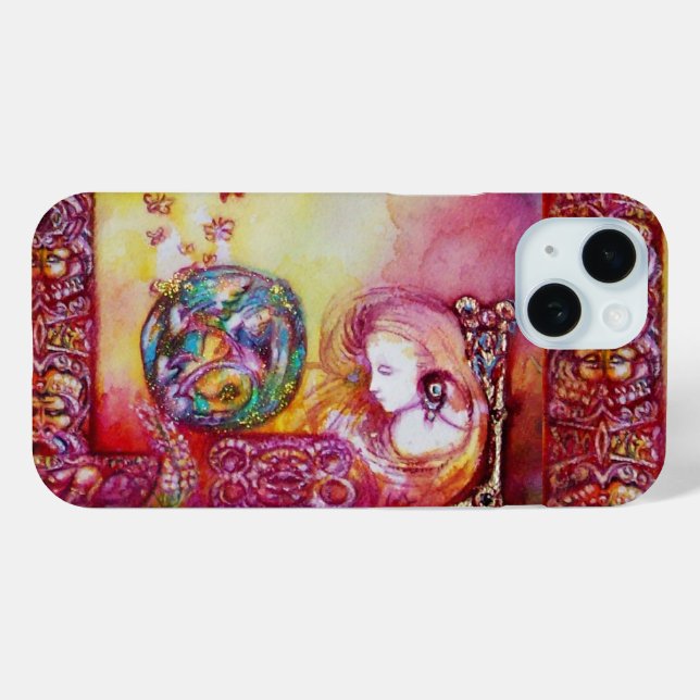 GARDEN OF THE LOST SHADOWS / FAIRY AND BUTTERFLIES Case-Mate iPhone CASE (Back (Horizontal))
