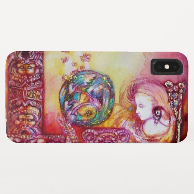 GARDEN OF THE LOST SHADOWS, FAIRY AND BUTTERFLIES Case-Mate iPhone CASE (Back (Horizontal))
