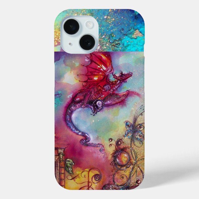 GARDEN OF THE LOST SHADOWS  / FLYING RED DRAGON Case-Mate iPhone CASE (Back)