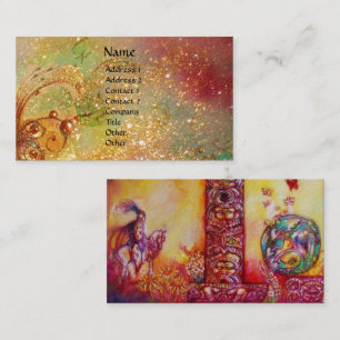 GARDEN OF THE LOST SHADOWS / KNIGHT AND FAIRY BUSINESS CARD