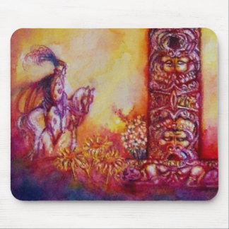 GARDEN OF THE LOST SHADOWS - KNIGT AND HORSE MOUSE PAD