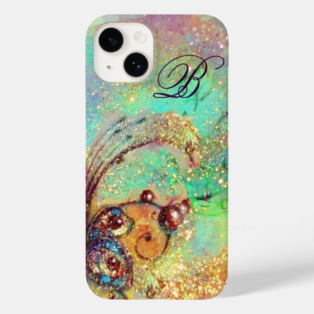 GARDEN OF THE LOST SHADOWS -MAGIC BUTTERFLY PLANT Case-Mate iPhone CASE (Back)