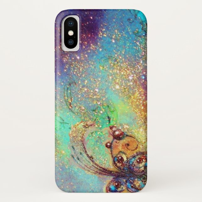 GARDEN OF THE LOST SHADOWS -MAGIC BUTTERFLY PLANT Case-Mate iPhone CASE (Back)