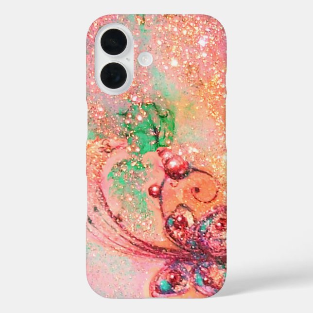 GARDEN OF THE LOST SHADOWS -MAGIC BUTTERFLY PLANT Case-Mate iPhone CASE (Back)